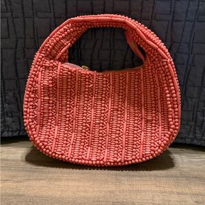 TJ Maxx Coral Beaded Women's Bag